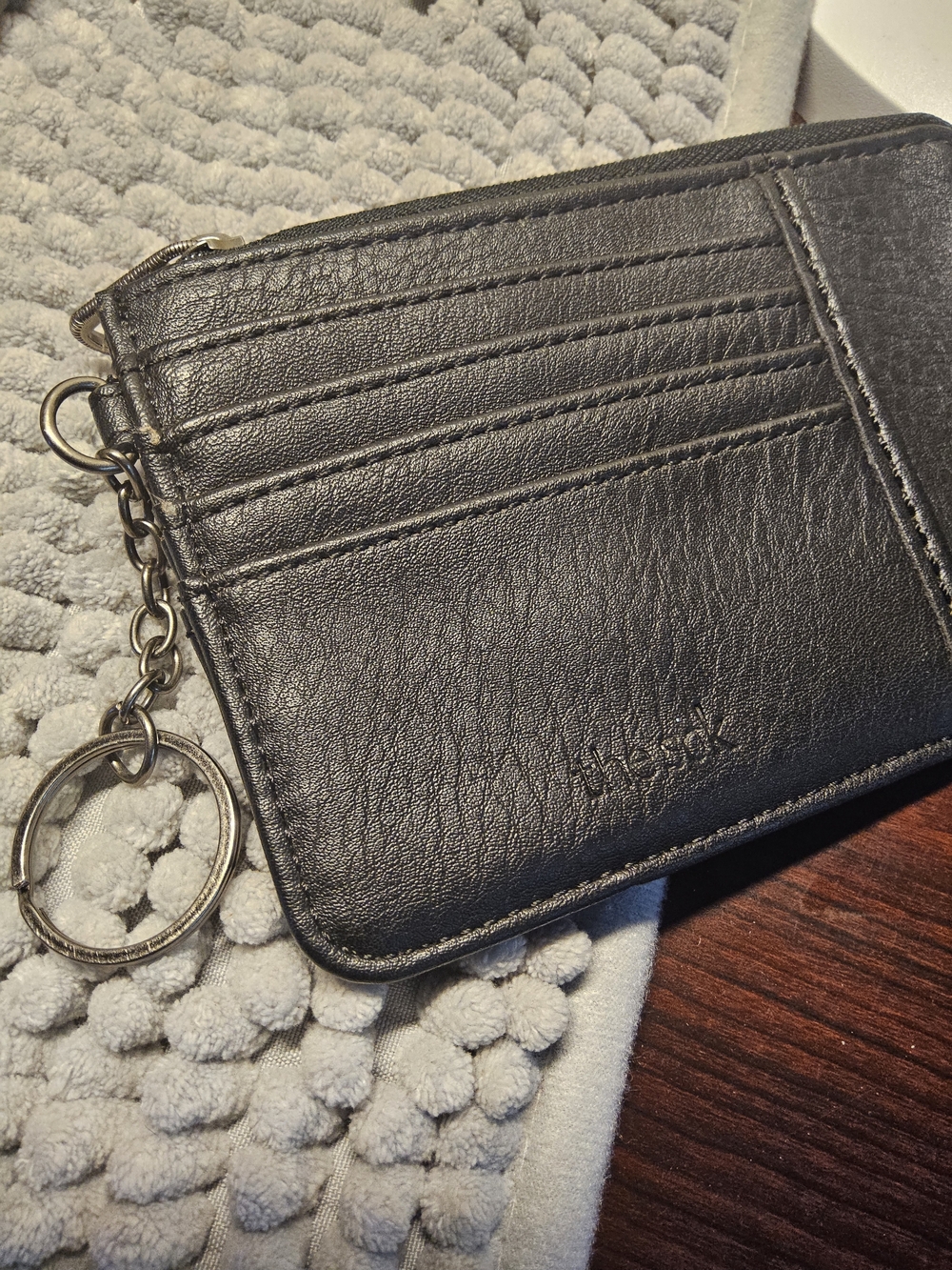 Preloved The Sak Black Card Wallet Keychain - Picture 4 of 6